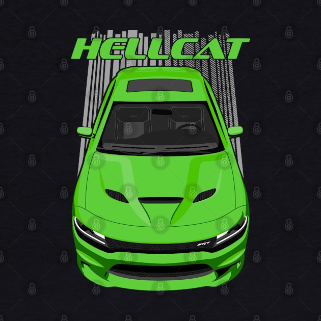 Charger Hellcat - Green by V8social